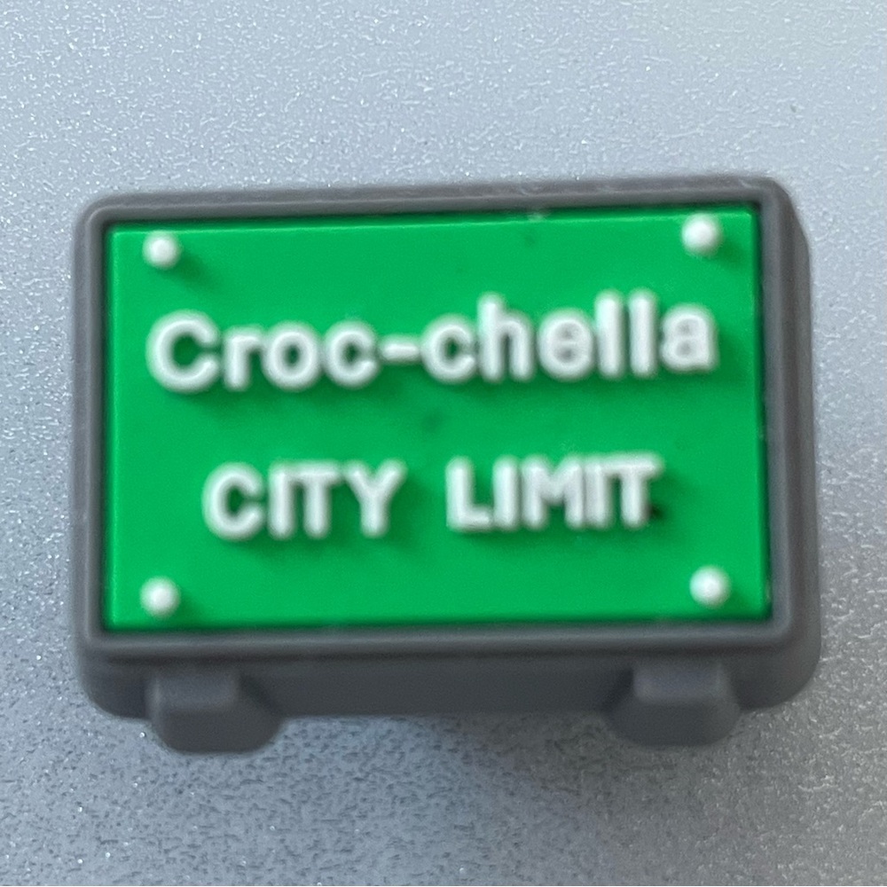 Crocs Croc-chella City Limit Jibbitz NWOT